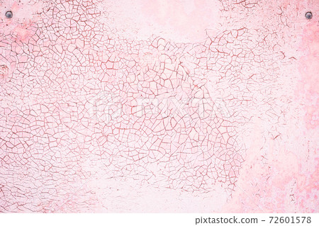 Cracked weathered old white rusted paint background Cracked weathered old white rusted paint background 72601578