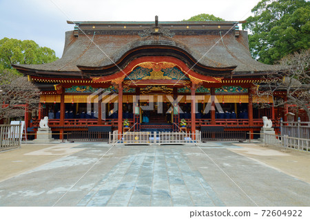 Main shrine, worship hall, Dazaifu Tenmangu Shrine 72604922