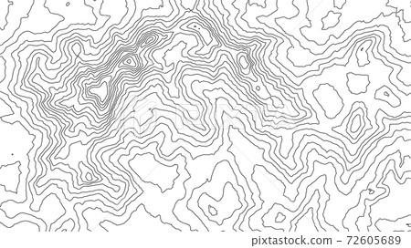 Grey contours vector topography. Geographic... - Stock Illustration ...