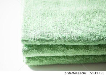 Folded and stacked towels 72613430