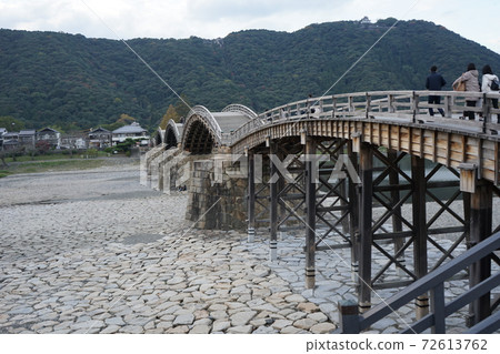 木橋橋和西木川河床 72613762