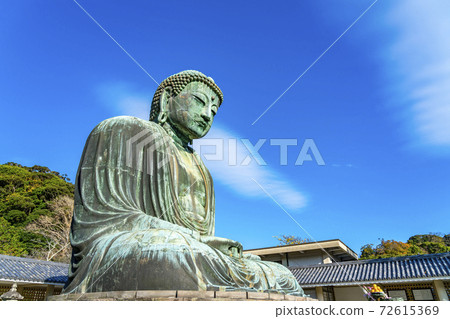 [Kanagawa Prefecture] A refreshing blue sky and the Great Buddha of Kamakura 72615369