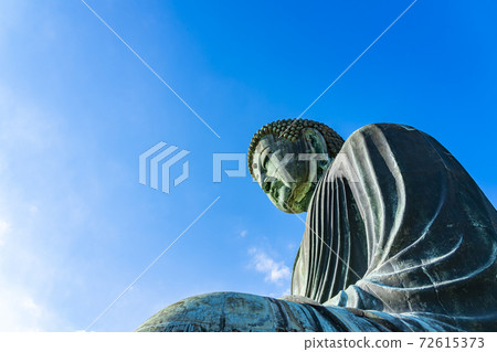 [Kanagawa Prefecture] A refreshing blue sky and the Great Buddha of Kamakura 72615373