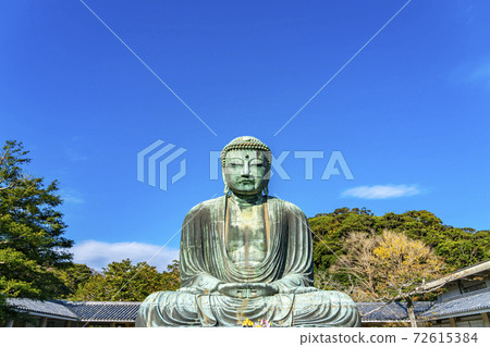[神奈川縣]清新的藍天和鎌倉大佛 72615384