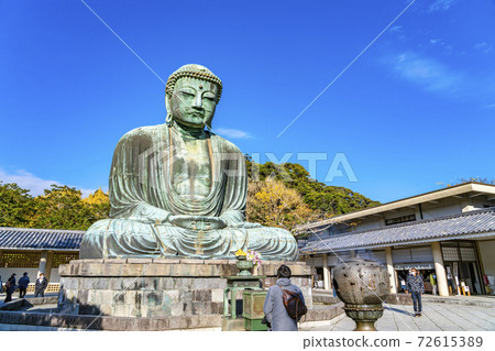 [Kanagawa Prefecture] A refreshing blue sky and the Great Buddha of Kamakura 72615389