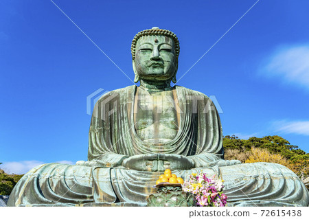 [Kanagawa Prefecture] A refreshing blue sky and the Great Buddha of Kamakura 72615438