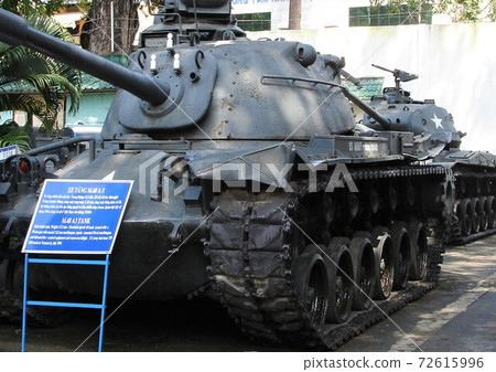 Tanks at the War Remnants Museum in Ho Chi Minh / Saigon, Vietnam 72615996