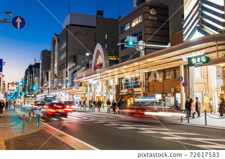 京都Shijyo鎮晚上風景 72617583