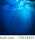 Abstract underwater background 72618455