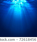 Abstract underwater background 72618456