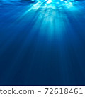 Abstract underwater background 72618461