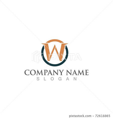 W Letter Logo Template W Letter Logo Template 72618865