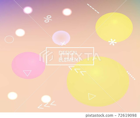 Trendy soft color background. EPS10. Abstract wallpaper. 72619098