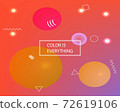 Trendy soft color background. EPS10. Abstract wallpaper. 72619106