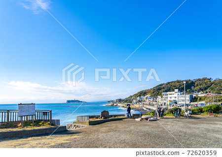 [神奈川縣]鎌倉海濱公園和湘南市容 72620359