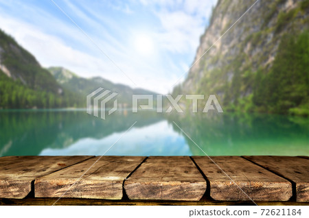 Wooden table background 72621184