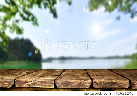 Wooden table background 72621243