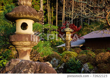 Japanese style garden 72622123
