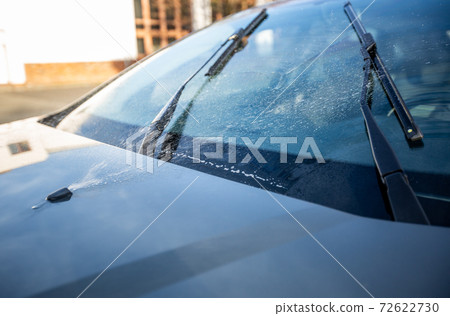 Close up of a car windshield washers Close up of a car windshield washers 72622730