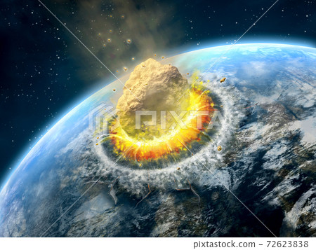 Asteroid impact 72623838