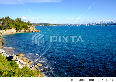 沃森灣是世界上最美麗的自然港口悉尼港的亮點 72624285