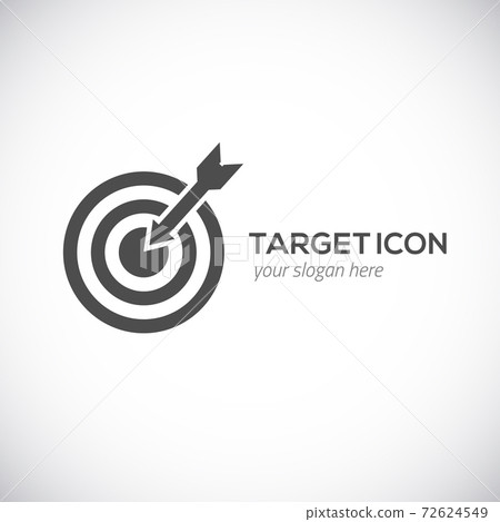 Target icon. Logo concept. 72624549