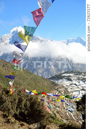 Namche Bazaar, Nepal 72625577