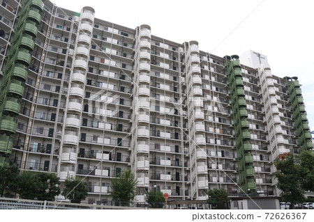 大阪市中區下野的大阪城公園高空 72626367