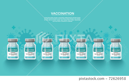vaccine background. Vaccination concept. Health care and protection. Vector illustration. vaccine background. Vaccination concept. Health care and protection. Vector illustration. 72626958