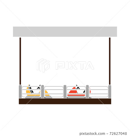 Bumper Cars Icon 72627048