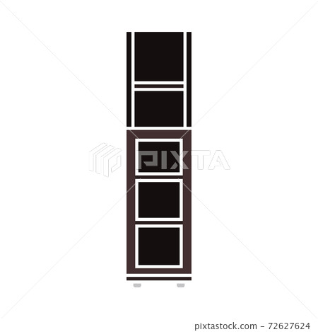 Narrow Cabinet Icon Narrow Cabinet Icon 72627624
