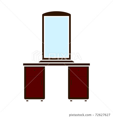 Dresser With Mirror Icon Dresser With Mirror Icon 72627627