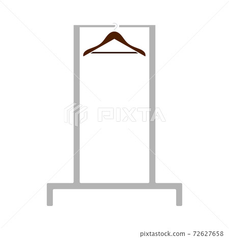 Hanger Rail Icon Hanger Rail Icon 72627658