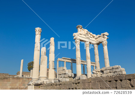 Temple of Trajan in Pergamon, Turkey Temple of Trajan in Pergamon, Turkey 72628539