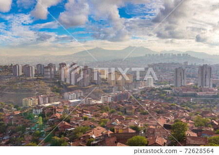 Panoramic view of Ankara, Turkey 72628564