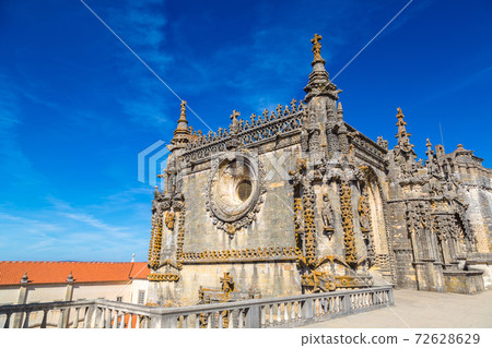 Medieval Templar castle in Tomar Medieval Templar castle in Tomar 72628629