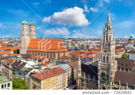 Panoramic view of Munich, Germany Panoramic view of Munich, Germany 72628681
