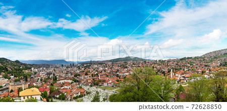 Panoramic view of Sarajevo Panoramic view of Sarajevo 72628850