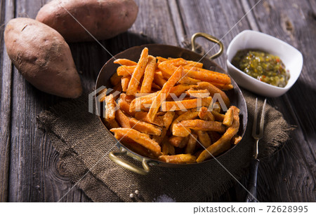 Sweet potatoes fries Sweet potatoes fries 72628995
