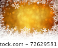 Golden christmas background 72629581
