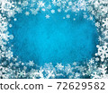 Blue christmas background 72629582