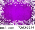 Purple christmas background 72629586