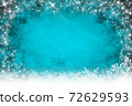 Blue christmas background 72629593