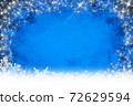 Blue christmas background 72629594