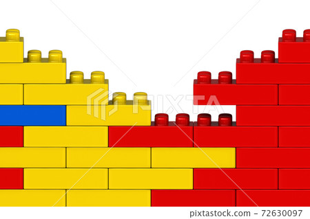 Plastic building blocks 72630097