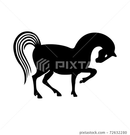 Pawing horse Pawing horse 72632280