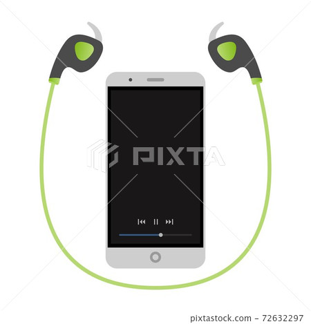 WIreless fitness headphones with smartphone WIreless fitness headphones with smartphone 72632297