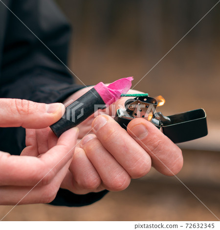 Lighting Up the Firecracker Outdoors 72632345
