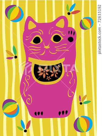 Maneki Neko vector image Maneki Neko vector image 72633192