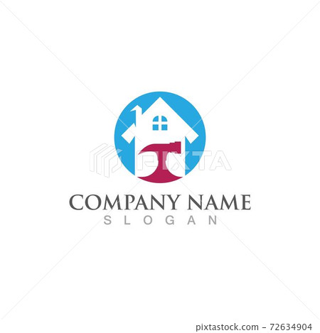 Property and Construction Logo design Property and Construction Logo design 72634904